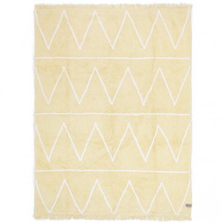 Tapis enfant Hippy Jaune par Lorena Canals