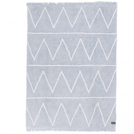 Tapis enfant Hippy Bleu par Lorena Canals Tapis enfant Hippy Bleu par Lorena Canals