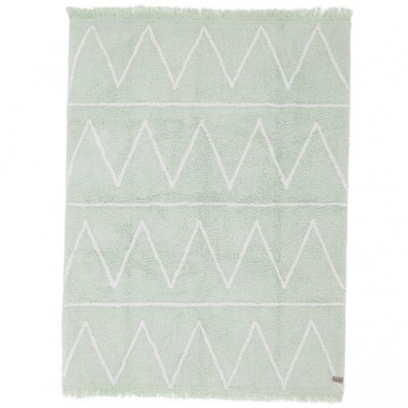 Tapis enfant Hippy Menthe par Lorena Canals Tapis enfant Hippy Menthe par Lorena Canals