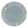 Tapis enfant Round ABC Bleu Vintage par Lorena Canals Tapis enfant Round ABC Bleu Vintage par Lorena Canals
