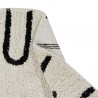 Tapis enfant Round ABC Beige et Noir par Lorena Canals