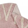 Tapis enfant Round ABC Rose Nude par Lorena Canals Tapis enfant Round ABC Rose Nude par Lorena Canals
