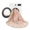 Tapis enfant Round ABC Rose Nude par Lorena Canals Tapis enfant Round ABC Rose Nude par Lorena Canals