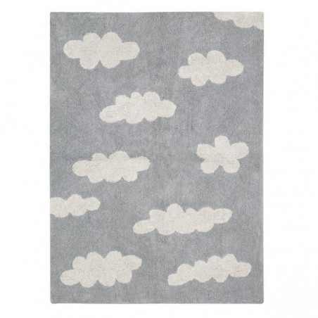 Tapis enfant Clouds Gris par Lorena Canals