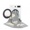 Tapis en coton lavable en machine Clouds Bleu par Lorena Canals Tapis en coton lavable en machine Clouds Bleu par Lorena Canals