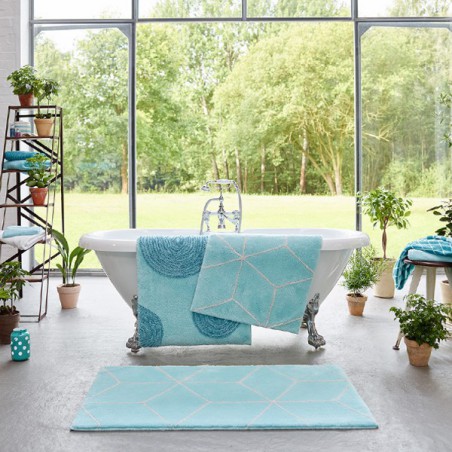 Tapis de Salle de Bain Corail Yoga par Esprit Home Tapis de Salle de Bain Corail Yoga par Esprit Home