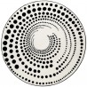 Tapis moderne Eddy Blanc et Noir par Esprit Home Tapis moderne Eddy Blanc et Noir par Esprit Home