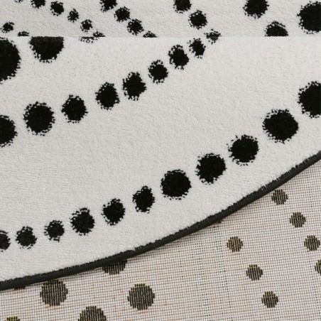 Tapis moderne Eddy Blanc et Noir par Esprit Home Tapis moderne Eddy Blanc et Noir par Esprit Home
