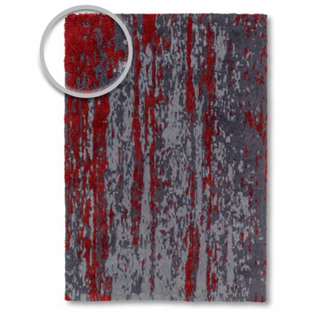 Tapis design Impression rouge par Tapis Chic Collection Tapis design Impression rouge par Tapis Chic Collection