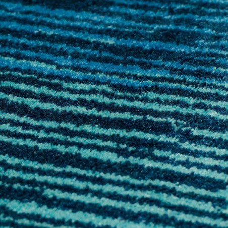 Tapis de salle de bain Mauritius Lignes Bleu par Tapis Chic Collection Tapis de salle de bain Mauritius Lignes Bleu par Tapis Chic Collection