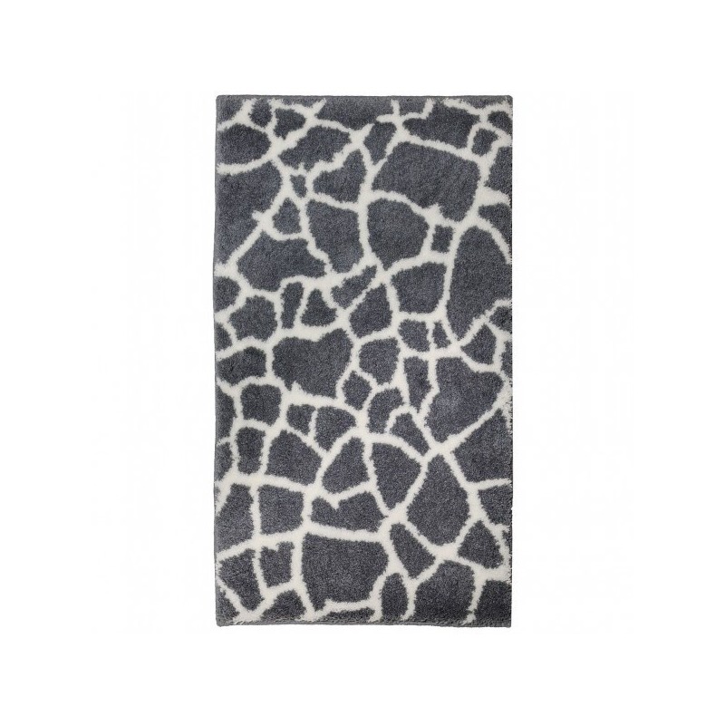 Tapis de Salle de bain Mauritius Girafe Noir - TAPIS CHIC COLLECTION