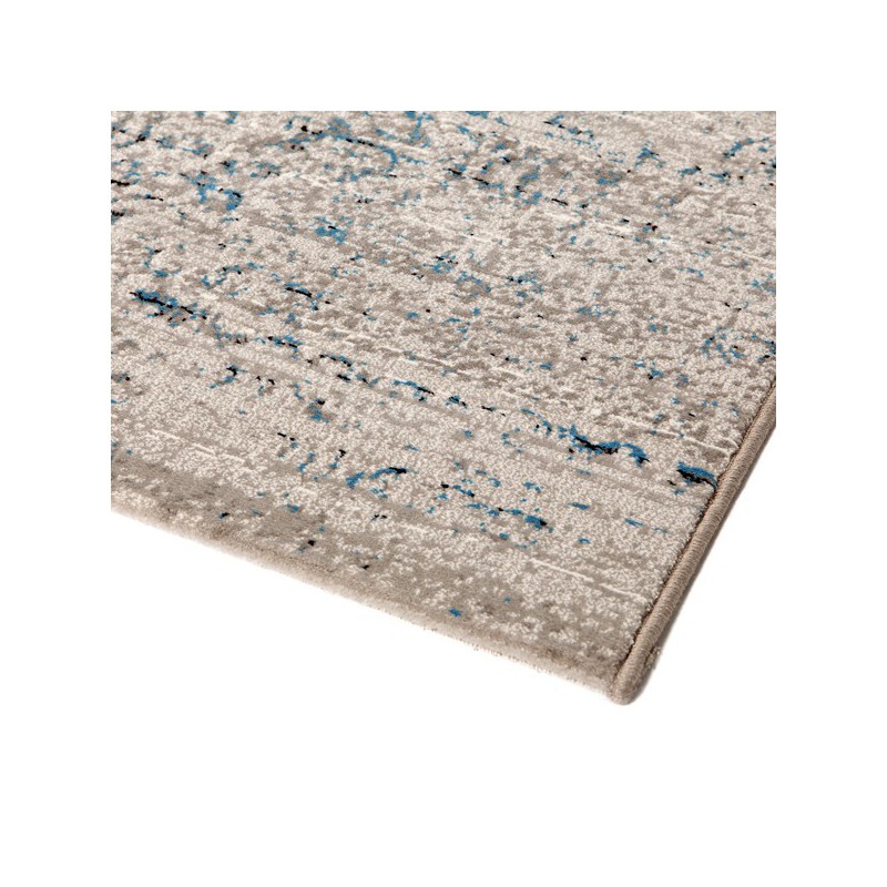 Tapis de salon Patina bleu par Tapis Chic collection