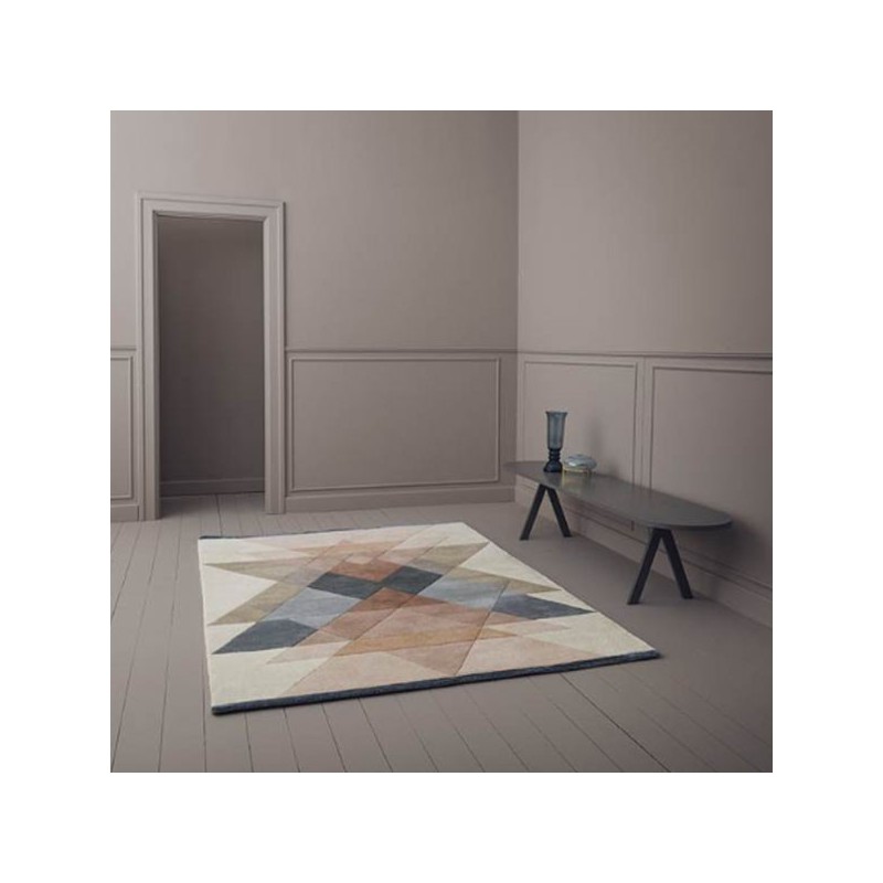 Tapis Design Freya Rose Poudré par Linie Design