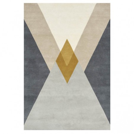 Tapis Design Moutarde Rust par Linie Design Tapis Design Moutarde Rust par Linie Design