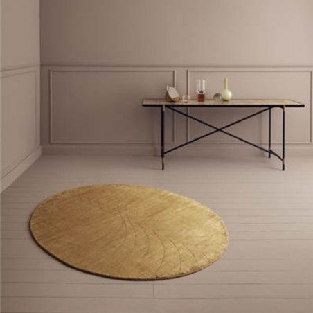 Tapis Design Mondo Moutarde par Linie Design Tapis Design Mondo Moutarde par Linie Design