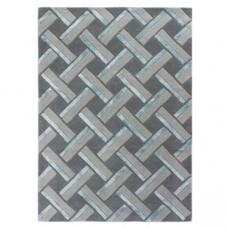 Tapis Design Parquet Gris par Flair Rugs Tapis Design Parquet Gris par Flair Rugs