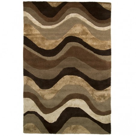 Tapis Design Saria Marron par Flair Rugs Tapis Design Saria Marron par Flair Rugs