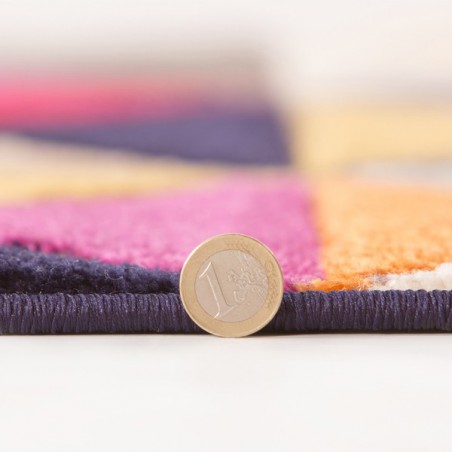 Tapis en laine multicolore Samba par Flair Rugs Tapis en laine multicolore Samba par Flair Rugs