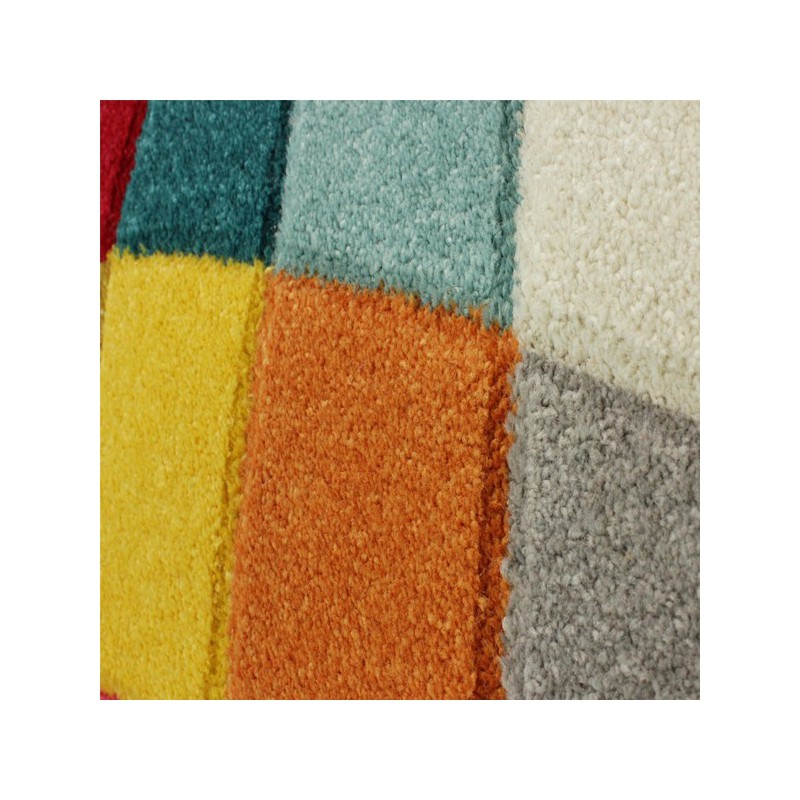 Tapis en laine multicolore Rhumba par Flair Rugs 