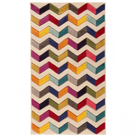 Tapis en laine multicolore Bolero par Flair Rugs 