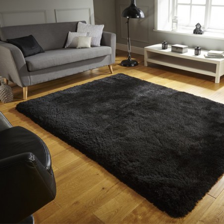 Tapis Design Pearl Noir par Flair Rugs Tapis Design Pearl Noir par Flair Rugs