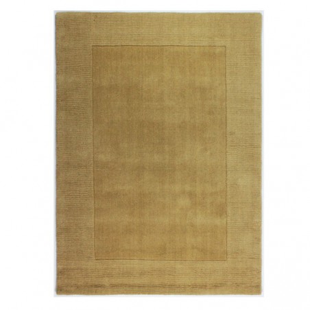 Tapis laine marron uni Sienna ochre par Flair Rugs Tapis laine marron uni Sienna ochre par Flair Rugs