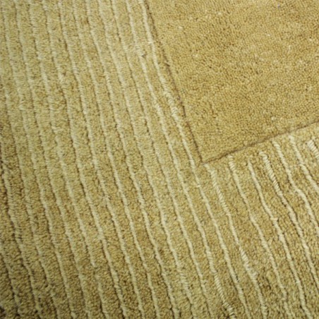 Tapis laine marron uni Sienna ochre par Flair Rugs Tapis laine marron uni Sienna ochre par Flair Rugs