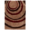 Tapis de salon shaggy Droplet Marron par Flair Rugs Tapis de salon shaggy Droplet Marron par Flair Rugs