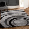 Tapis de salon shaggy Droplet Gris par Flair Rugs Tapis de salon shaggy Droplet Gris par Flair Rugs