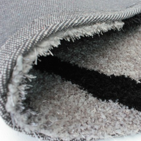 Tapis de salon shaggy Droplet Gris par Flair Rugs Tapis de salon shaggy Droplet Gris par Flair Rugs