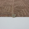 Tapis design lavable en machine Pinnacle Marron par Flair Rugs Tapis design lavable en machine Pinnacle Marron par Flair Rugs