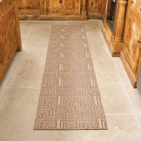 Tapis design lavable en machine Pinnacle Marron par Flair Rugs Tapis design lavable en machine Pinnacle Marron par Flair Rugs