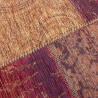 Tapis rectangulaire Patchwork Kilim Terraotta Chenille par Flair Rugs Tapis rectangulaire Patchwork Kilim Terraotta Chenille par Flair Rugs