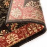 Tapis rectangulaire style persan doux par Flair Rugs Arak noir Tapis rectangulaire style persan doux par Flair Rugs Arak noir