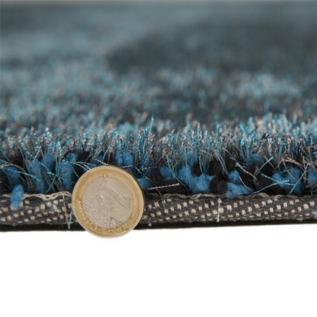 Tapis design shaggy Vista Bleu Canard par Flair Rugs Tapis design shaggy Vista Bleu Canard par Flair Rugs