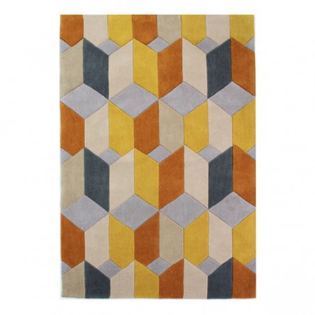 Tapis Design Scope Ochre par Flair Rugs Tapis Design Scope Ochre par Flair Rugs