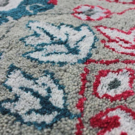 Tapis design en laine à motifs viscose Persian Fusion Saffron par Luxmi Tapis design en laine à motifs viscose Persian Fusion Saffron par Luxmi