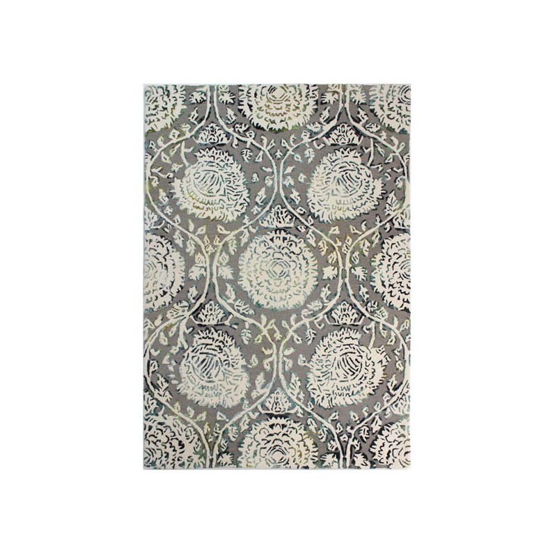 Tapis bureau en laine à motif floral Soho Vega par Luxmi