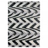 Tapis design Jazz Noir et Blanc par Luxmi