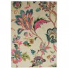 Tapis motif fleurs Gold Iris en laine et viscose par Luxmi Tapis motif fleurs Gold Iris en laine et viscose par Luxmi