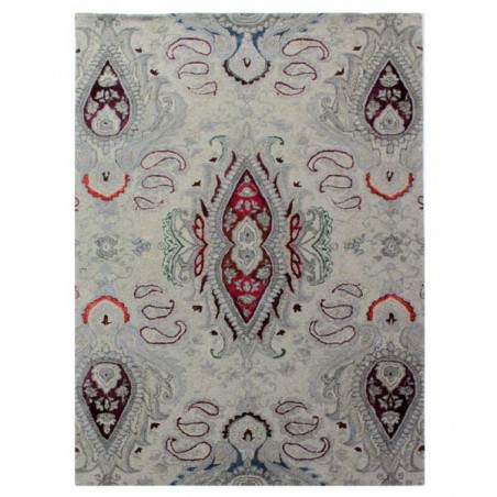 Tapis en laine et viscose à motifs Persian Fusion Cedar par Luxmi Tapis en laine et viscose à motifs Persian Fusion Cedar par Luxmi