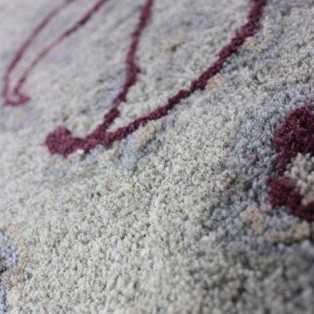 Tapis en laine et viscose à motifs Persian Fusion Cedar par Luxmi Tapis en laine et viscose à motifs Persian Fusion Cedar par Luxmi
