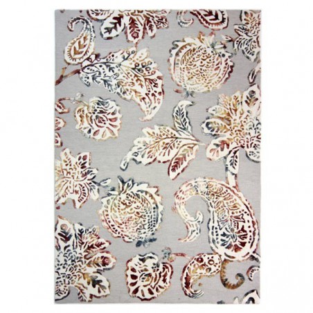 Tapis design en laine à motif floral soho Sirius par Luxmi Tapis design en laine à motif floral soho Sirius par Luxmi