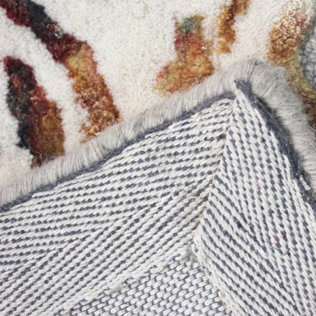 Tapis design en laine à motif floral soho Sirius par Luxmi Tapis design en laine à motif floral soho Sirius par Luxmi