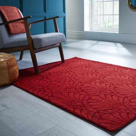 Tapis design V&A Rhapsody rouge par Luxmi Tapis design V&A Rhapsody rouge par Luxmi