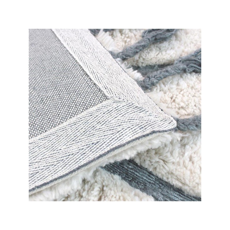 Tapis design motifs scandinaves Vilgrid Ochre par Luxmi