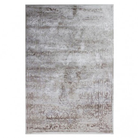 Tapis salon design beige en laine Huacaya par Luxmi Tapis salon design beige en laine Huacaya par Luxmi