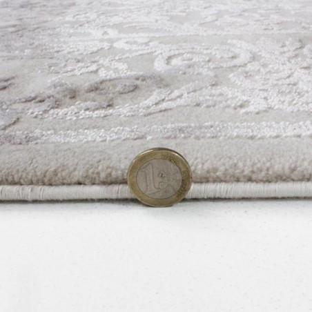 Tapis salon design beige en laine Huacaya par Luxmi Tapis salon design beige en laine Huacaya par Luxmi