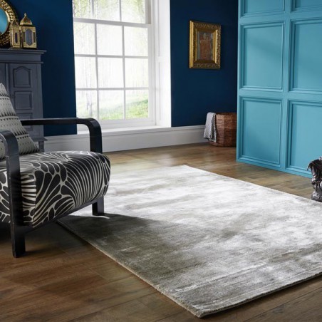 Tapis design en viscose Cairo Champagne par Luxmi Tapis design en viscose Cairo Champagne par Luxmi