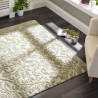 Tapis design motifs baroques Mayfair Gris par Luxmi